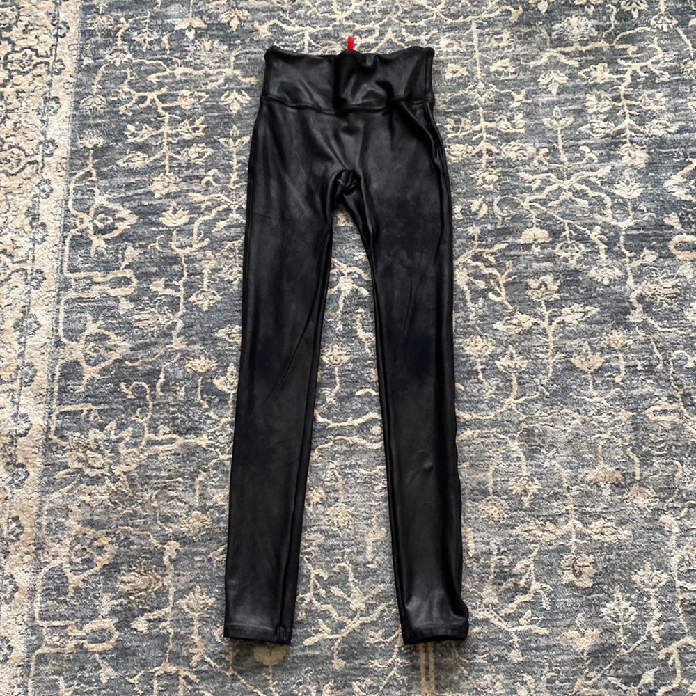 Spanx faux leather leggings